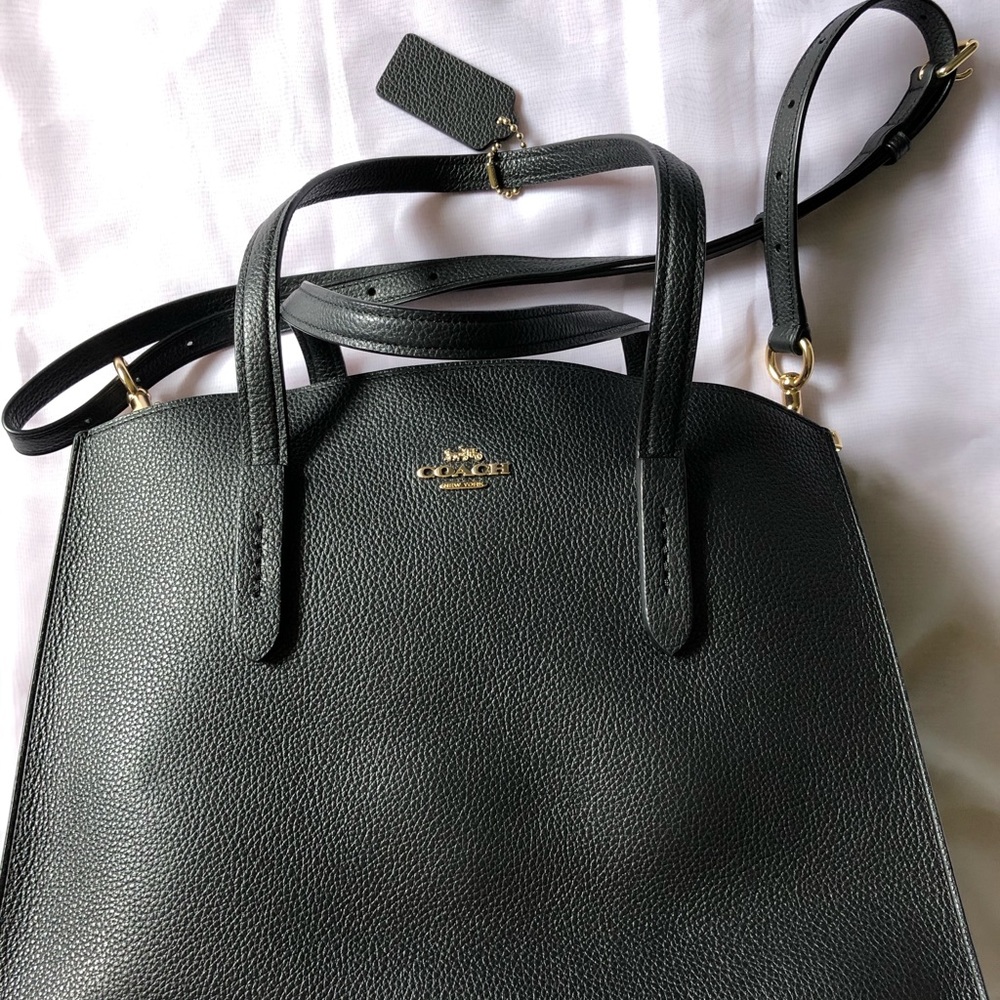 Coach Charlie Carryall in Black